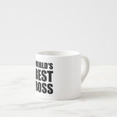 Tasse Expresso Le meilleur patron des mondes (Devant droit)