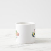 Tasse Expresso Le petit Tom et Jerry jouant avec des jouets (Devant)