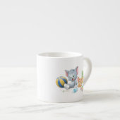 Tasse Expresso Le petit Tom et Jerry jouant avec des jouets (Devant droit)