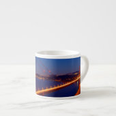 Tasse Expresso Le pont iconique avec San Francisco (Devant droit)
