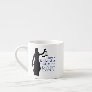Tasse Expresso Le président Biden Harris au travail Élection 2020