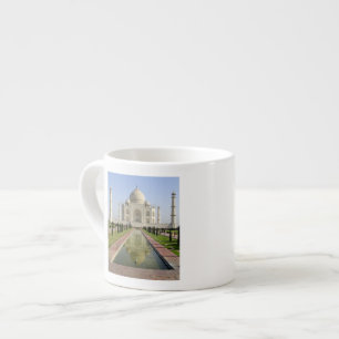 Tasse Expresso Le Taj Mahal, Agra, Uttar Pradesh, Inde,