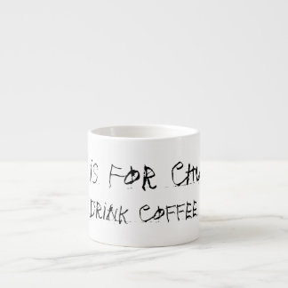 Tasse Expresso Le thé est pour des idiots