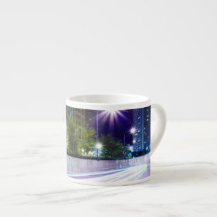 Tasse Expresso Le trafic brouillé la nuit