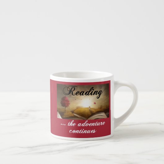 Tasse Expresso Lecture, l'aventure continue (Droite)