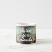 Tasse Expresso Lemon Tree et bâtiments anciens (Devant)