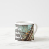 Tasse Expresso Lemon Tree et bâtiments anciens (Devant droit)