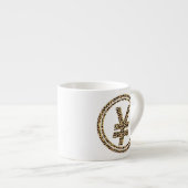 Tasse Expresso Leopard ¥ (Devant droit)