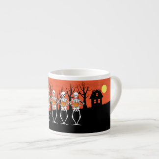 Tasse Expresso L'équipe de squelettes