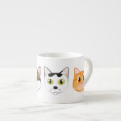 Tasse Expresso Les chats de Tiago (Devant droit)