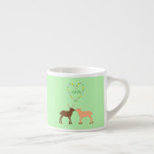 Tasse Expresso Les Deux et Daisy Heart Custom (Droite)