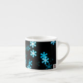 Tasse Expresso Les flocons de neige magiques de Noël (Droite)