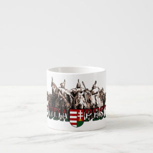Tasse Expresso Les guerriers historiques de Budapest