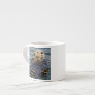 Tasse Expresso Les loutres de mer jouent sur les icebergs à Surpr