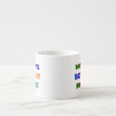 Tasse Expresso Les meilleurs cadeaux de couleur vive Nonnie du mo (Devant)