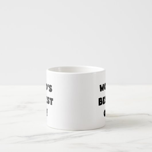 Tasse Expresso Les meilleurs cadeaux Oma Noir ou Blanc du monde (Devant)