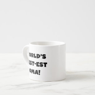 Tasse Expresso Les meilleurs cadeaux Oma Noir ou Blanc du monde