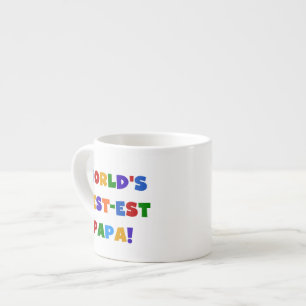 Tasse Expresso Les meilleurs T-shirts et cadeaux du papa du monde