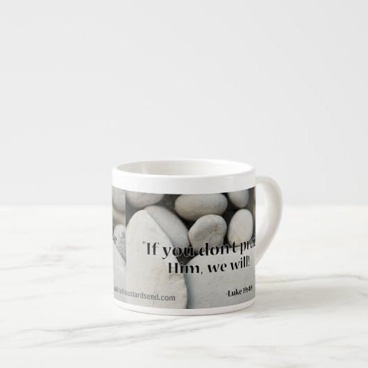 Tasse Expresso Les Rochers Le Loueront ! (Devant droit)