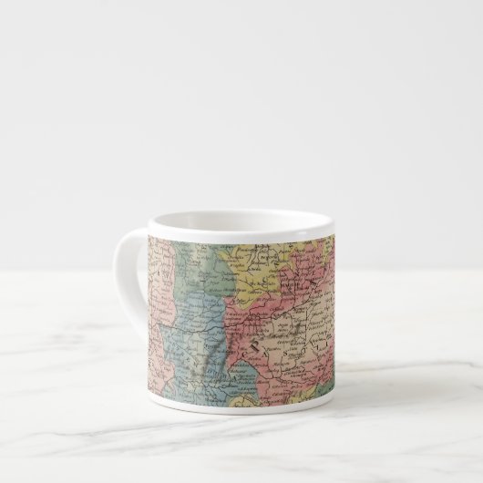 Tasse Expresso L'Espagne et le Portugal (Devant gauche)