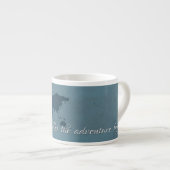 Tasse Expresso Let the adventure begin (Devant droit)