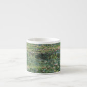 Tasse Expresso L'étang À Eau, Peinture À L'Huile Paysagère, Monet (Devant)