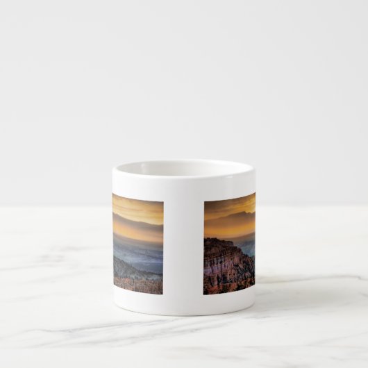 Tasse Expresso Lever de soleil au canyon de Bryce (Devant)