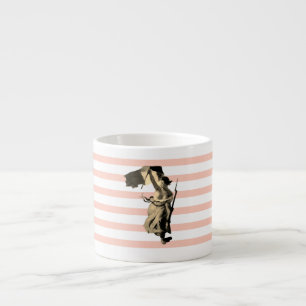 Tasse Expresso Liberty Leading the People Eugène Delacroix pastel
