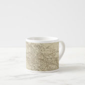 Tasse Expresso L'île du Cuba avec une partie du Bahama encaisse (Devant droit)