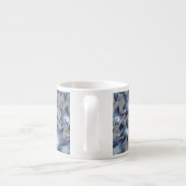 Tasse Expresso Liliums bleus (Dos)