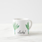 Tasse Expresso Lily de la Vallée - (Devant droit)