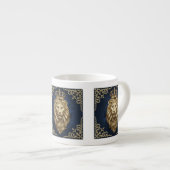 Tasse Expresso Lion majestueux (Devant droit)