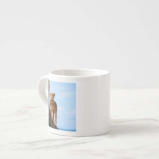 Tasse Expresso Lionne (Devant gauche)