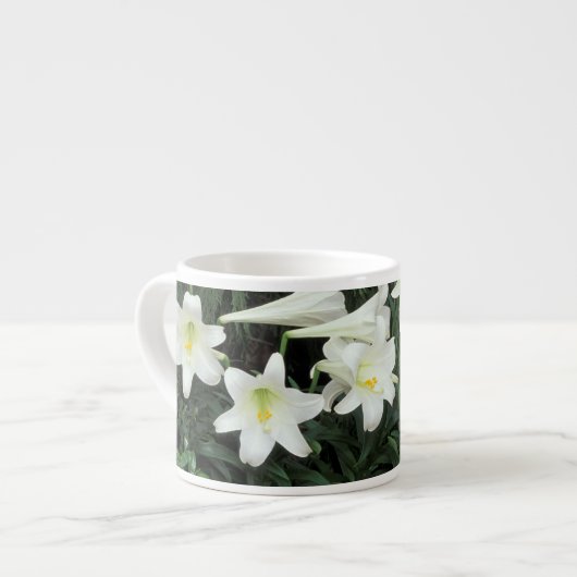 Tasse Expresso Lis royal (Lilium regale) (Devant gauche)