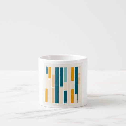 Tasse Expresso listas boho (Devant)