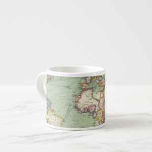 Tasse Expresso L'Océan Indien, l'Océan Atlantique