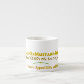 Tasse Expresso Logo Agrainofmustardseed.com (Devant)