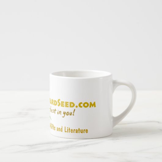 Tasse Expresso Logo Agrainofmustardseed.com (Droite)