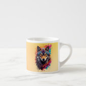 Tasse Expresso Logo animal Wolf Design-87694 (Droite)