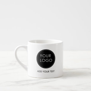 Tasse Expresso Logo de l'entreprise personnalisée moderne