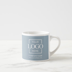 Tasse Expresso Logo de marque d'entreprise personnalisé simple mo