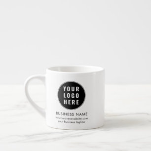 Tasse Expresso Logo d'entreprise moderne et Tagline Swag promotio