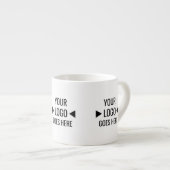 Tasse Expresso Logo d'entreprise personnalisé (Devant droit)