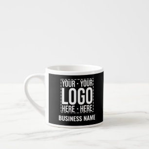 Tasse Expresso Logo d'entreprise personnalisé Société d'entrepris