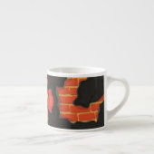 Tasse Expresso Logo des pompiers (Droite)