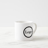Tasse Expresso Logo simple promotion de marque commerciale (Devant droit)