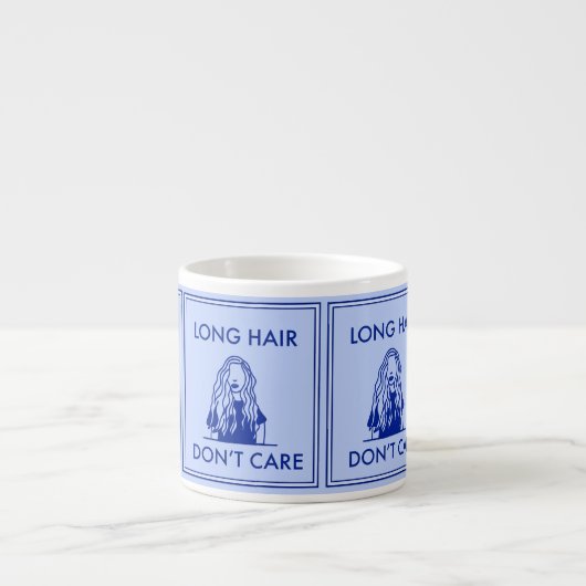 Tasse Expresso Longues cheveux (Devant)