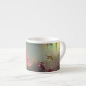 Tasse Expresso L'orchidée de Cattleya et trois colibris Heade (Devant droit)
