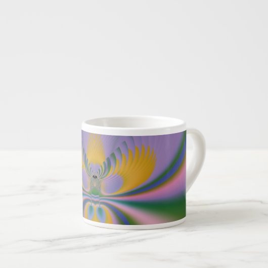 Tasse Expresso Lotus Pourpre (Devant droit)