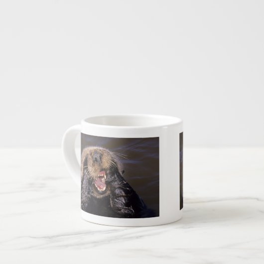 Tasse Expresso Loutres de mer, Enhydra lutris 6 (Devant gauche)